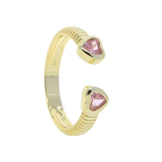 Twin Amour Ring