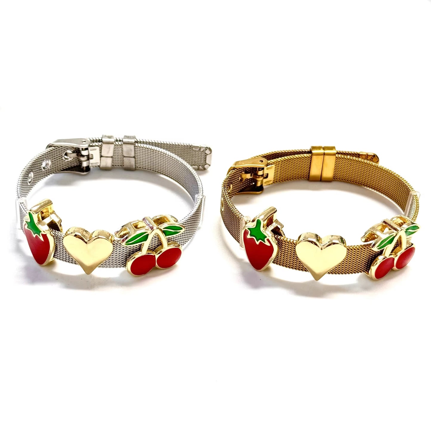 Charm Picnic Bracelet - PINKXLUXE