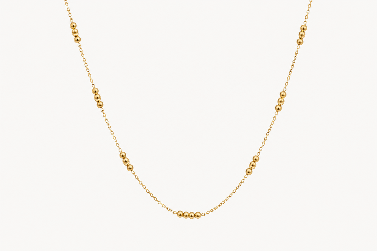 Gold Beaded Chain