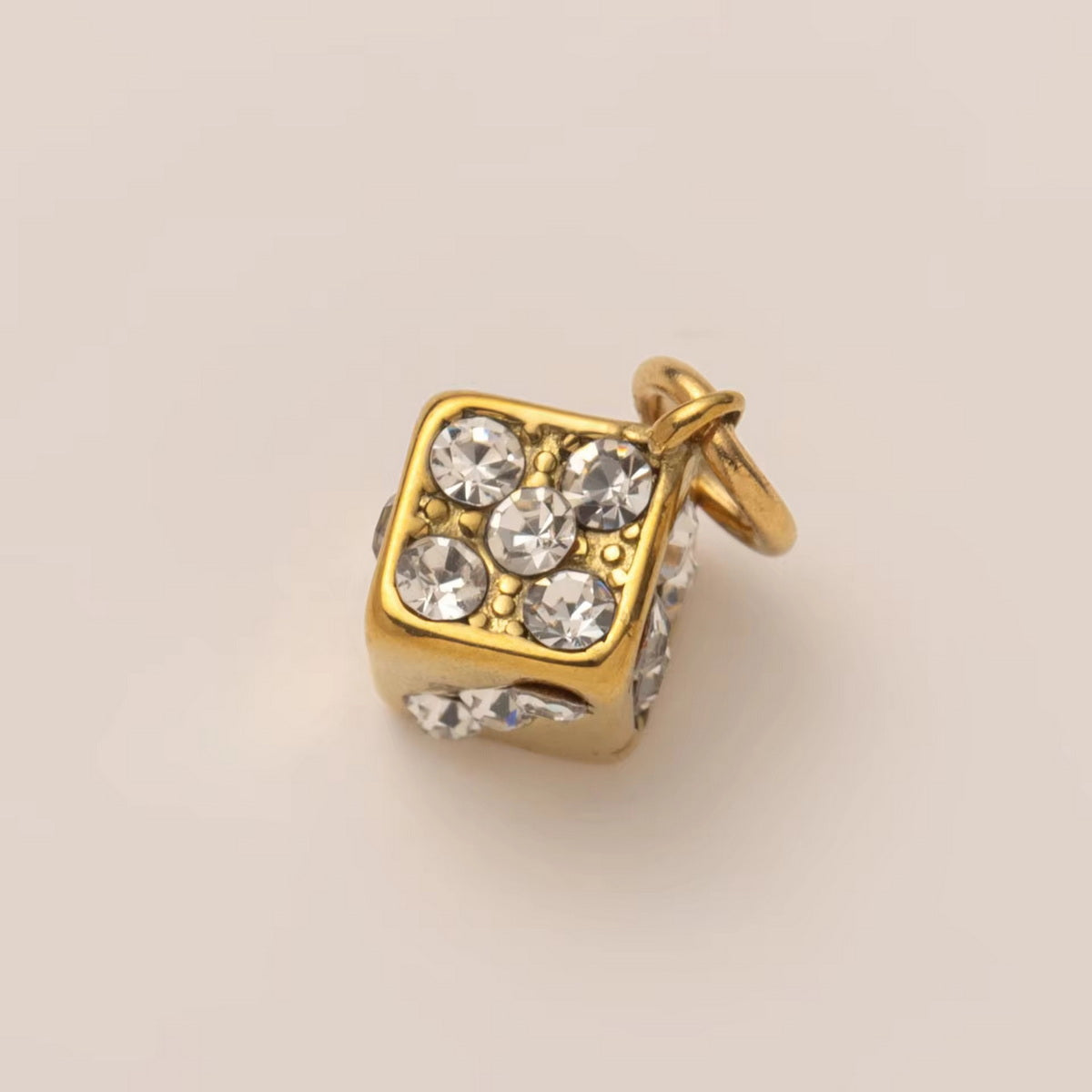 Crystal Dice Pendant/Charm