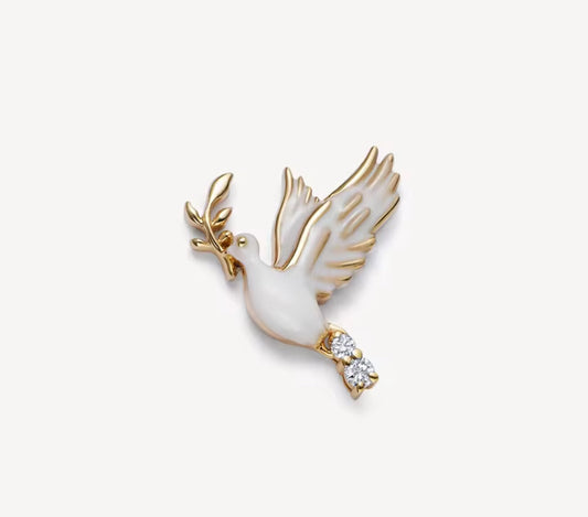 Dove Enamel Charm