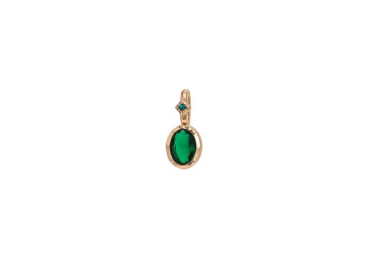 Emerald  Glow Pendant/Charm