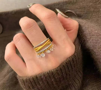 Luxe Fringe Ring