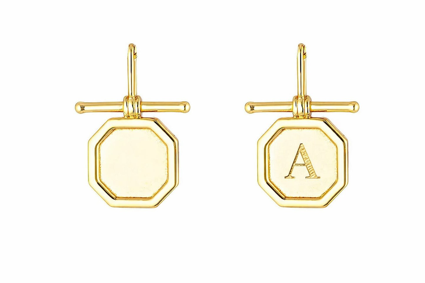 Octa Initial Tag (Engravable)