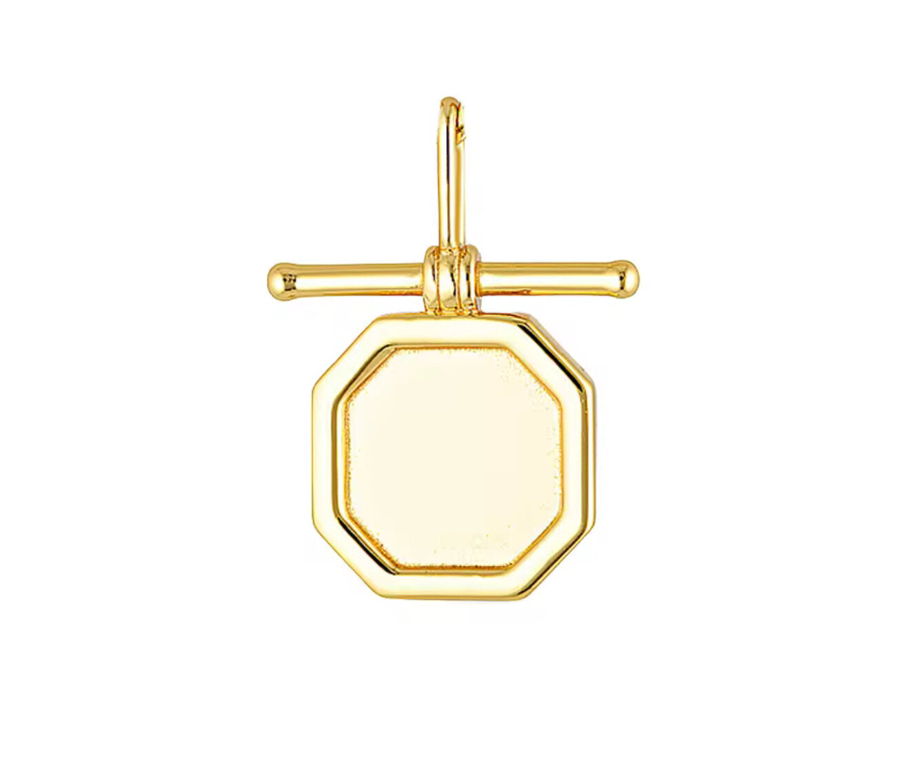 Octa Initial Tag (Engravable)