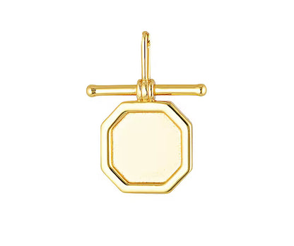 Octa Initial Tag (Engravable)