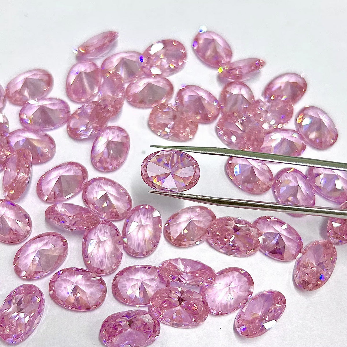 Pink Zirconia Charm