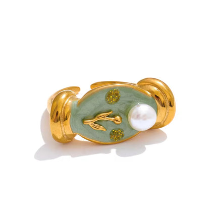 Touch Me Not Ring Pearl Edit