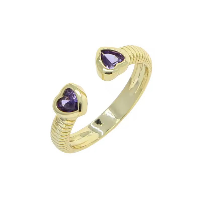 Twin Amour Ring