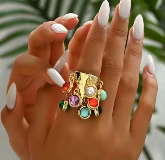 Vivid Luxe Chunky Ring