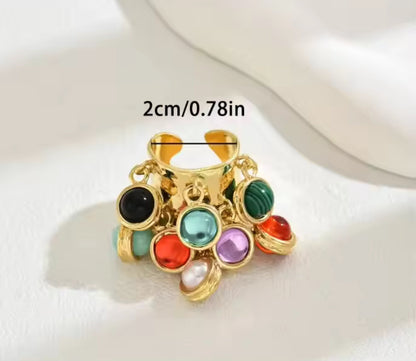 Vivid Luxe Chunky Ring