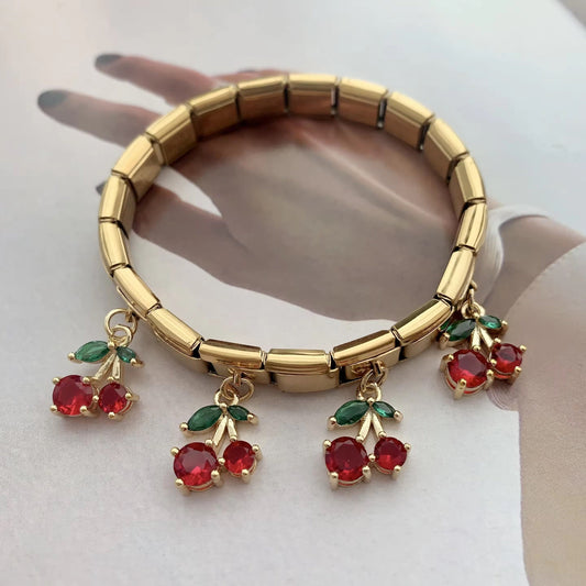 Berry Bold Bracelet - PINKXLUXE