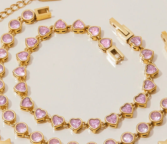 Blush Amour Bracelet - PINKXLUXE