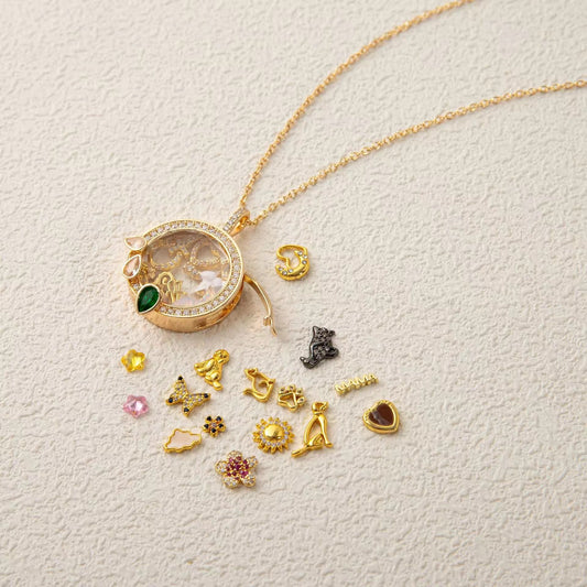 Charm Halo Chain (Add Charms Below) - PINKXLUXE