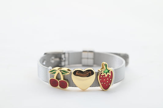 Charm Picnic Bracelet - PINKXLUXE