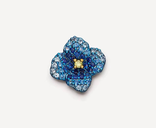 Four Leaf Flower Charm
