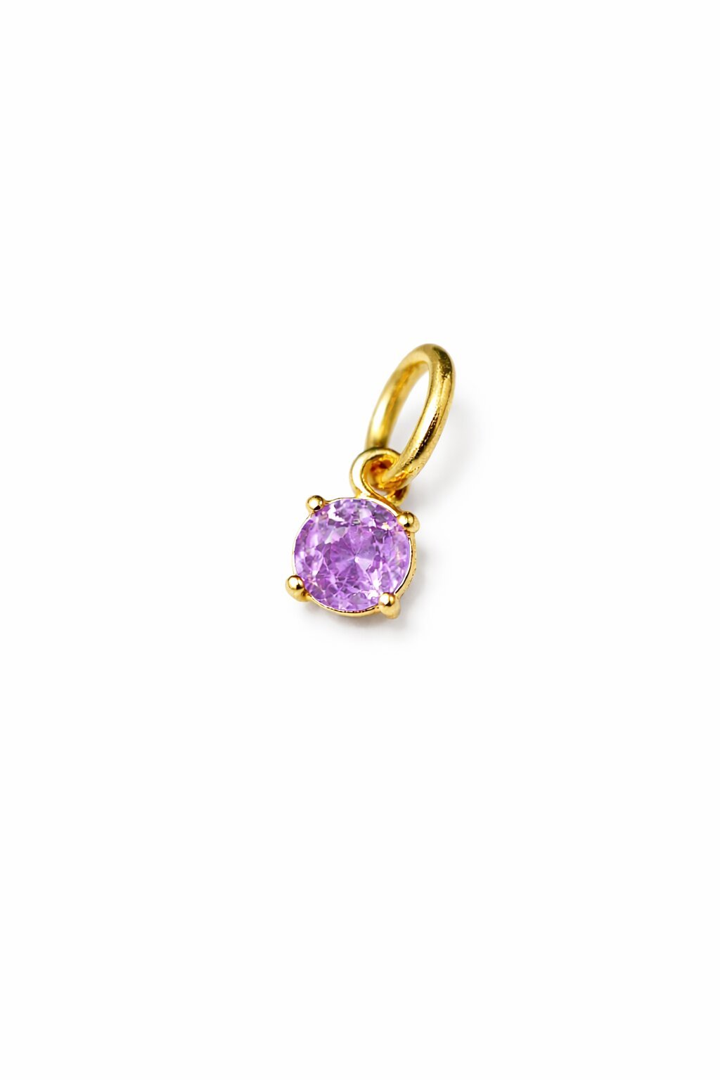 Lavender Stone Pendant/Charm - PINKXLUXE