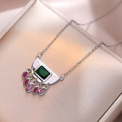 Lunar drop Necklace - PINKXLUXE
