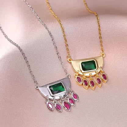 Lunar drop Necklace - PINKXLUXE