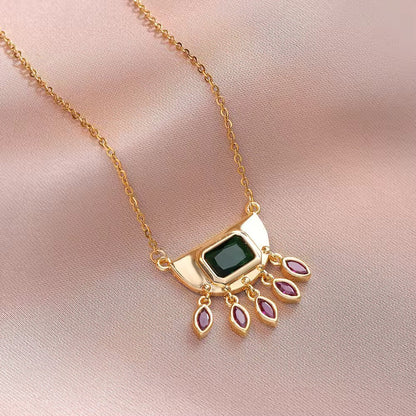 Lunar drop Necklace - PINKXLUXE