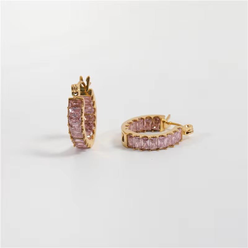 Luxe Hoops - PINKXLUXE