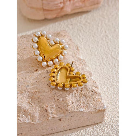 Pearl Amour Earings - PINKXLUXE