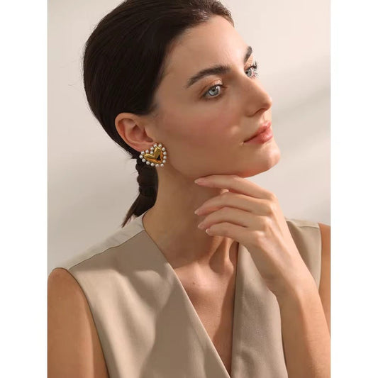 Pearl Amour Earings - PINKXLUXE