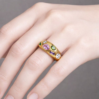 Confetti Gem Ring