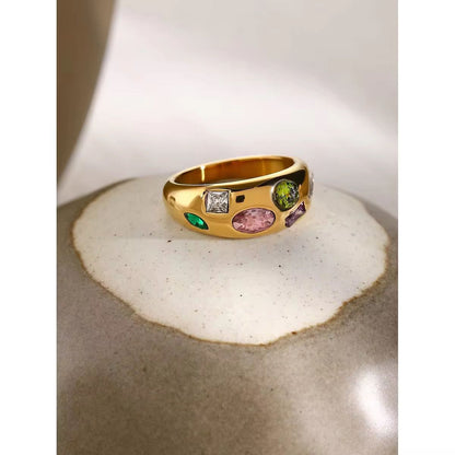 Confetti Gem Ring