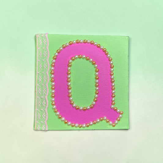 Alphabet  Q Canvas