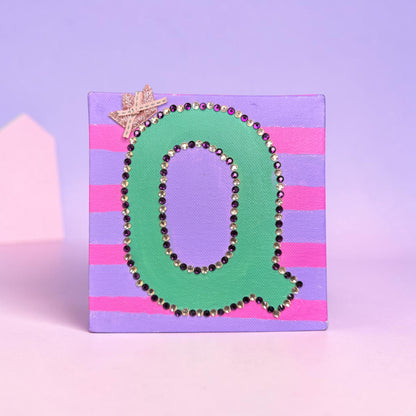 Alphabet  Q Canvas