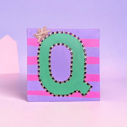 Alphabet  Q Canvas
