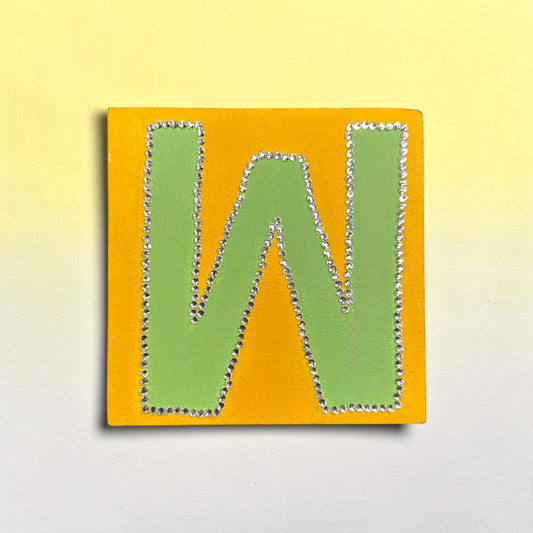 Alphabet W Canvas