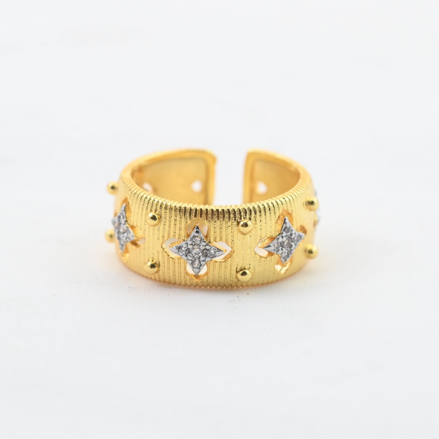 Star Line Ring - PINKXLUXE