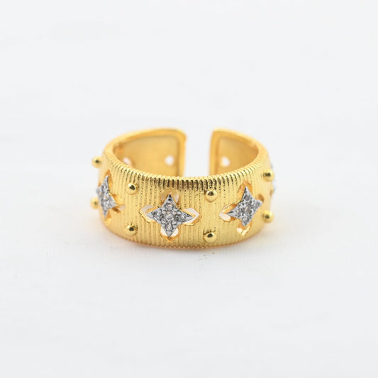 Star Line Ring - PINKXLUXE