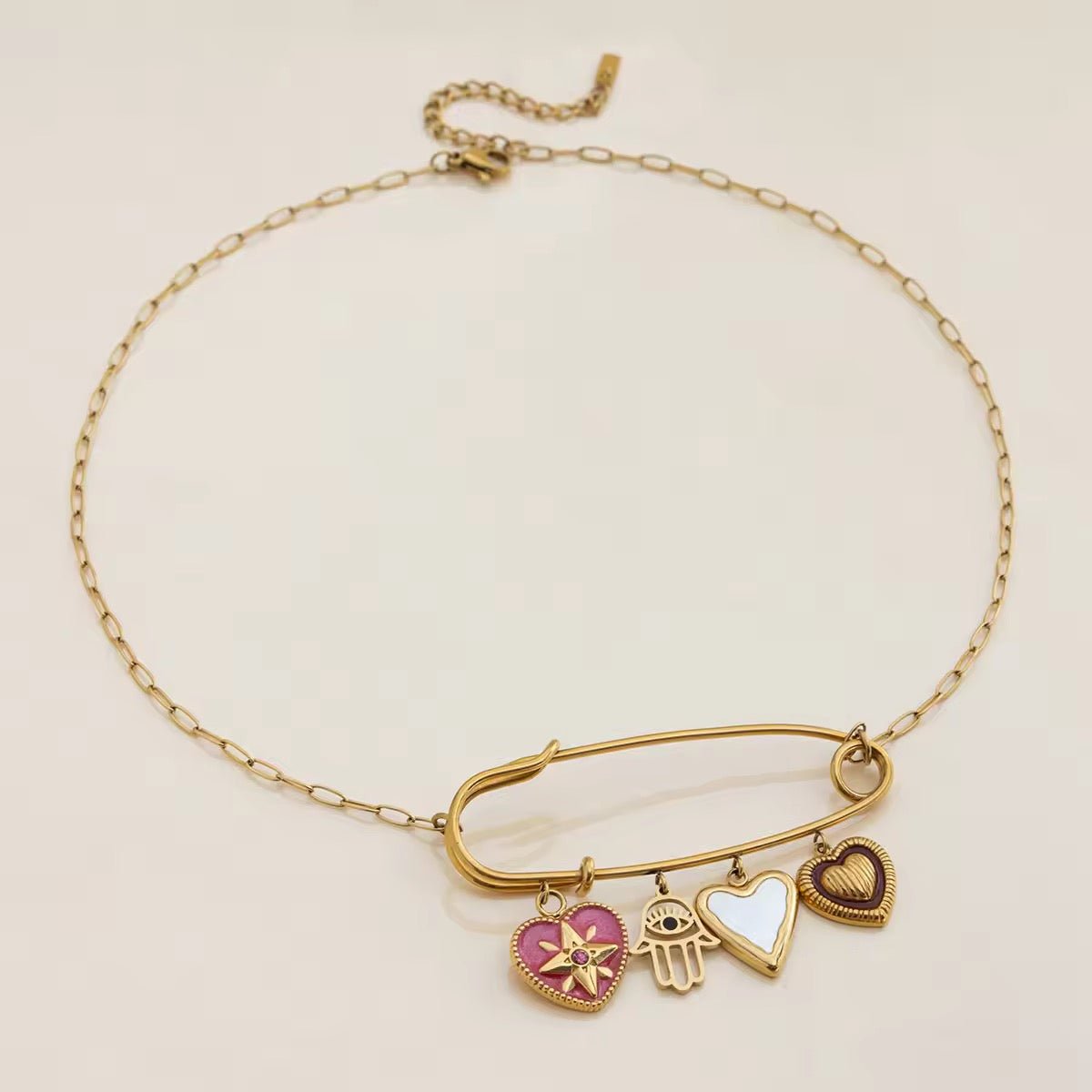 The Lucky Pin Chain - PINKXLUXE
