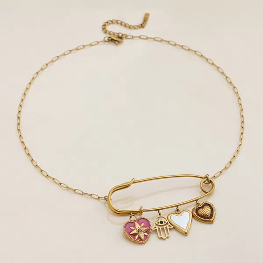 The Lucky Pin Chain - PINKXLUXE